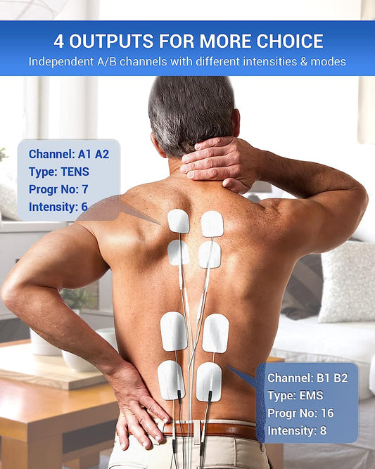 Is electrical stimulation helpful for muscle pain caused by excessive exercise