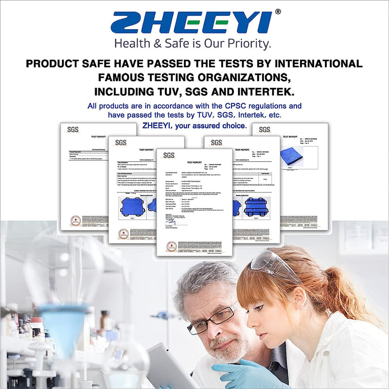 Bed Transfer Boards 48" x 40" Positioning Bed Pad with Reinforced Handles for Turning, Lifting & Repositioning Blue