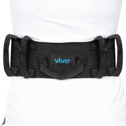Gait Belt (300lbs) Transfer Belt with Handles - Medical Nursing Safety Patient Assist - Bariatric, Elderly, Handicap, Physical Therapy - PT Gate Strap Quick Release Metal Buckle, Grabbing Teeth