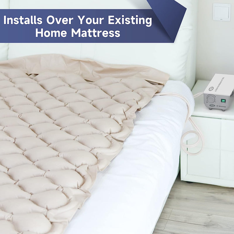 Pressure Mattresses & Pumps Medical Grade Alternating Air Pressure Mattress with Electric Quiet Pump System and Built-in Fuse