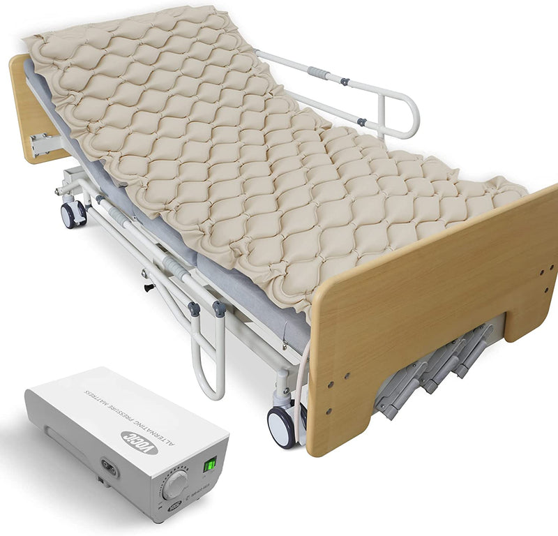 Pressure Mattresses & Pumps Medical Grade Alternating Air Pressure Mattress with Electric Quiet Pump System and Built-in Fuse