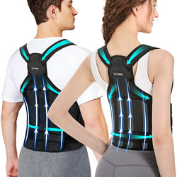 Back Brace Posture Corrector for Women and Men, Back Straightener Posture Corrector, Scoliosis and Hunchback Correction, Back Pain, Spine Corrector, Support, Adjustable Posture Trainer