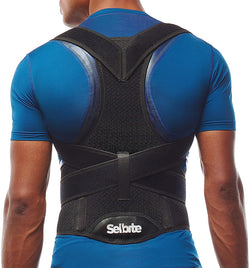 Back Brace Posture Corrector for Men and Women - Adjustable Posture Back Brace for Upper and Lower Back Pain Relief - Muscle Memory Support Straightener