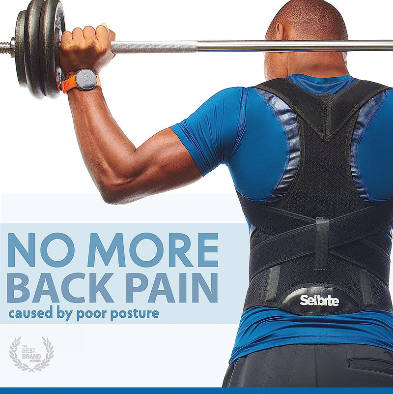 Back Brace Posture Corrector for Men and Women - Adjustable Posture Back Brace for Upper and Lower Back Pain Relief - Muscle Memory Support Straightener