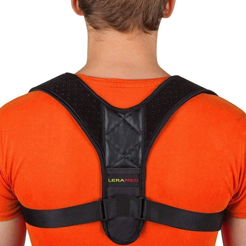 Posture Corrector for Men and Women - Adjustable Upper Back Brace for Clavicle Support and Providing Pain Relief from Neck, Back and Shoulder
