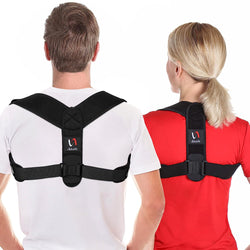 Posture Corrector for Men and Women, Comfortable Upper and Back Brace, Adjustable Back Straightener Support for Back, Shoulder & Neck