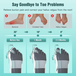 Bunion Corrector for Women Men Big Toe, Adjustable Knob Bunion Splint for Bunion Relief, Orthopedic Toe Straightener 1PC