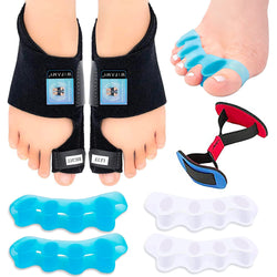 Toe Separators to Correct Bunions, Bunion Corrector for Women & Men, Toe Spacers Toe Straightener for Pain Relief