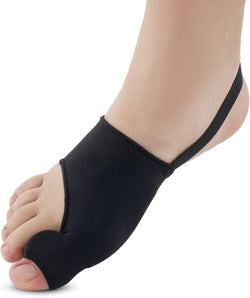 Bunion Corrector for Women & Men 3 Pcs, Non-Surgical Bunion Socks Toe Corrector Comfortable & Breathable for Day/Night ,Black