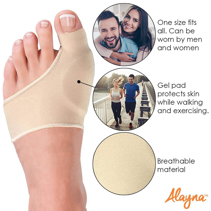 Bunion Corrector for Women and Men Big Toe Bunion Pain Relief Hallux Valgus Corrector Bunion Socks Splint Pads
