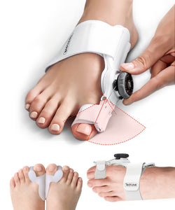Bunion Corrector for Women and Men, Orthopedic Bunion Toe Straightener, Adjustable Bunion Splint Day Night Support