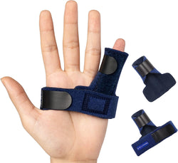 Trigger Finger Splint,Adjustable Finger Support Brace Bonus Fastening Tape for Alleviating Finger Locking,Popping,Bending,Stiffness,