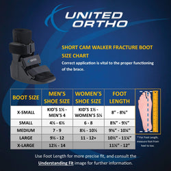 Short Cam Walker Fracture Boot, Extra,For Fracture,Fractures,Rehabilitation,Sprained,Swelling,Tendon