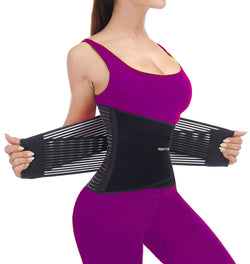 Back Support Belt for Men and Women, Relief Lower Back Pain Herniated Disc, Sciatica, Scoliosis, Back Brace Wrap Belt, Breathable Mesh, Lumbar Support Belt with 6 reinforced Bones