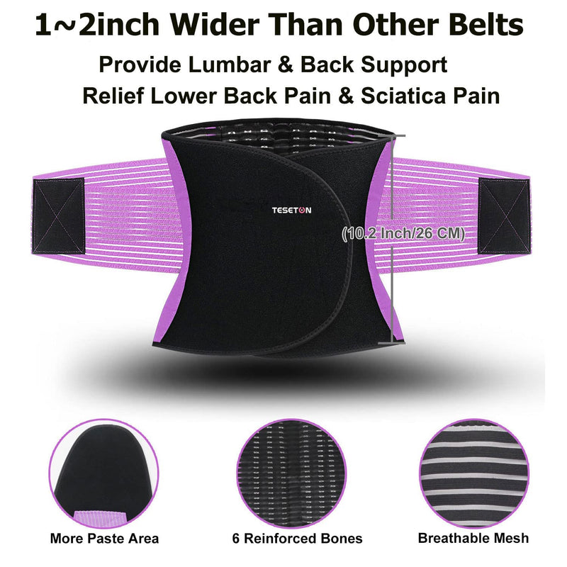 Back Support Brace Belt for Men & Women, Breathable Lumbar Support Belt, scoliosis back brace, Waist Relax Lower Back Pain & Sciatica Pain Relief with 6 reinforced Bones