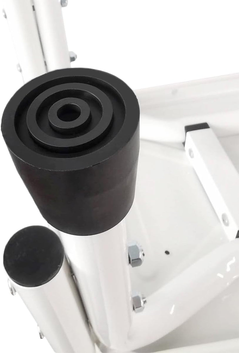 Step Stool with Handle for Ederly,Sturdy and Lightweight Stool with Anti-Skid Platform,Easy Assmbly,Safely Supports up to 350 Pounds with 9.5 Inch