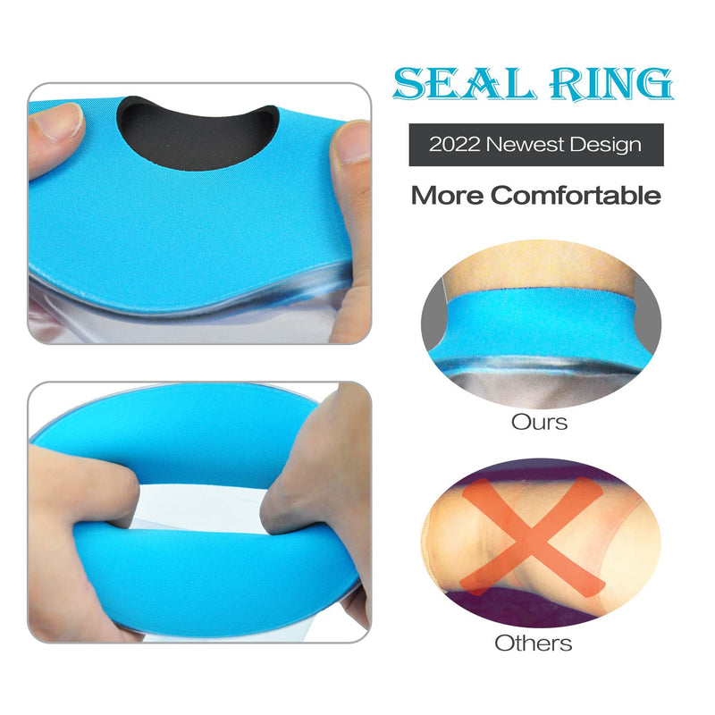 Knee Cast Cover for Shower Waterproof Bandage Cast Protector for Knee Replacement Surgery , Wound, Burns Watertight Protection Reusable,11.8" to 20.8"