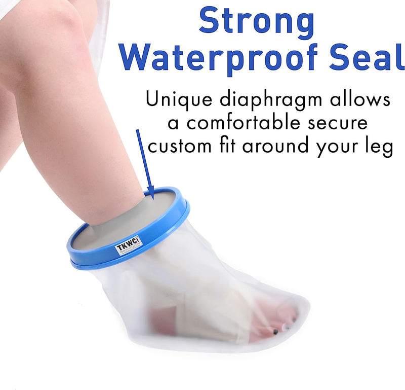 Bath & Shower Cast & Wound Covers Foot & Ankle - Water Proof Foot Cast Cover for Shower Watertight Foot Protector