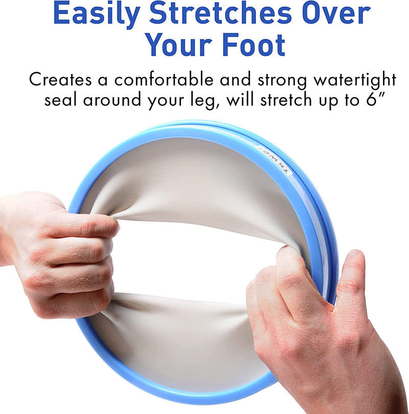 Bath & Shower Cast & Wound Covers Foot & Ankle - Water Proof Foot Cast Cover for Shower Watertight Foot Protector