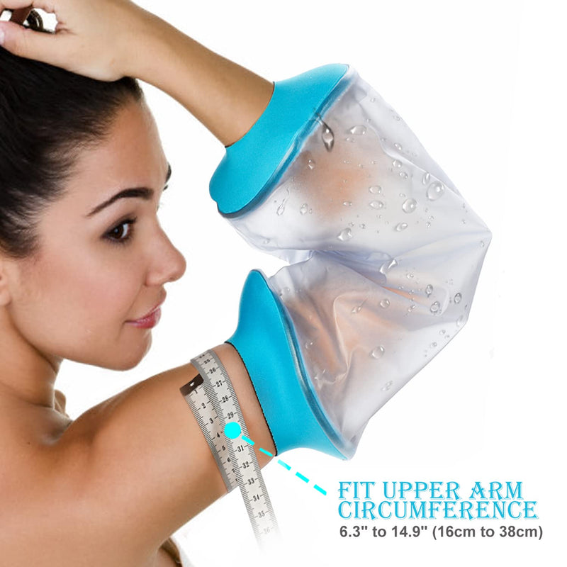 Shower Cover Waterproof IV & PICC Line Sleeve Protetcor for Chemotherapy Treatment, Broken Wound Elbow Reusable picc line covers