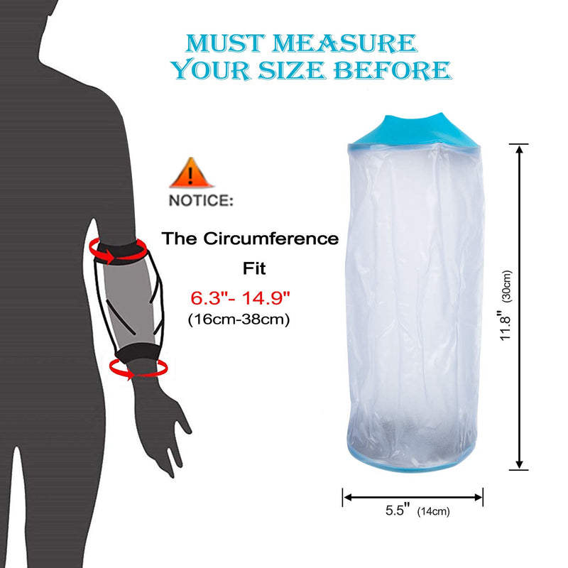 Shower Cover Waterproof IV & PICC Line Sleeve Protetcor for Chemotherapy Treatment, Broken Wound Elbow Reusable picc line covers
