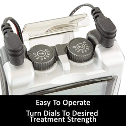 Digital TENS Unit with Accessories - TENS Unit Muscle Stimulator for Back Pain Relief, TENS Machine, Neck Pain, Sciatica Pain Relief, Nerve Pain Relief