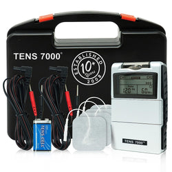 Digital TENS Unit with Accessories - TENS Unit Muscle Stimulator for Back Pain Relief, TENS Machine, Neck Pain, Sciatica Pain Relief, Nerve Pain Relief