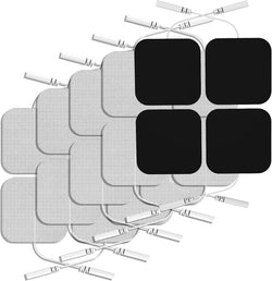 TENS Unit Replacement Pads, NURSAL Reusable TENS Electrode Pads 2x2 20pcs with Upgraded Self-Stick Performance for Electrotherapy, Compatible with AUVON TENS, TENS 7000