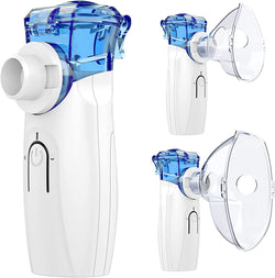 Portable Nebulizer - Nebulizer Machine for Adults and Kids Travel and Household Use, Handheld Mesh Nebulizer