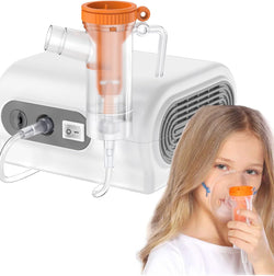 Nebulizer Machine, Portable Jet Nebulizer for Breathing Issues, Compressor Steam Inhaler for Adults and Kids with a Set of Kits for Home Use, Travel