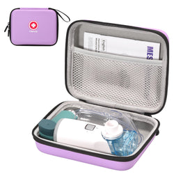 Carrying Case for Portable Nebulizer, Nebulizer Machine for Kids Adults Personal Inhalers Nebulizador for Breathing Problems Handheld Nebulizer, (Case Only) (Purple)