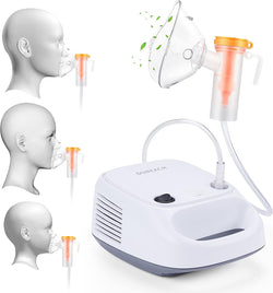 Nebulizer Machine for Adults and Kids,Desktop Compressor Nebulizer,Jet Nebulizer for Home Use Included Nebulizer Tubing and Mouthpiece Replacement