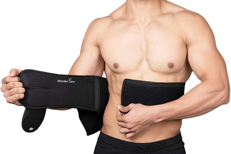 Left Right Shoulder Immobilizer Arm Sling Elastic Brace for Clavicle Collar Bone Dislocation Subluxation Shoulder stabilizer Compression Brace After Rotator Cuff Surgery - Black