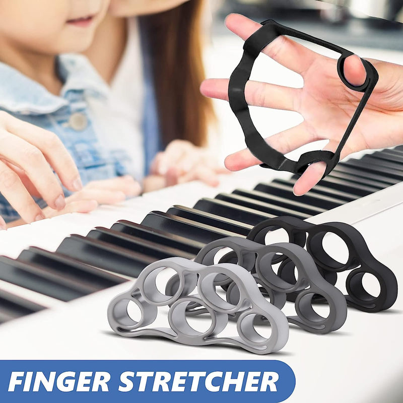 Hand Exerciser, Finger Strengthener, Different Resistance Kit - 8 Pack ,, Finger Stretcher, Relieve Wrist & Thumb Pain, Carpal tunnel,Hand Grip Strengthener