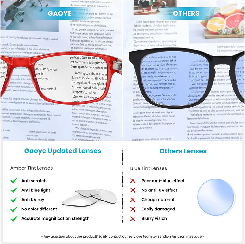 5-Pack Reading Glasses Blue Light Blocking,Spring Hinge Readers for Women Men Anti Glare Filter Lightweight Eyeglasses 5 Pack Mix Color 2
