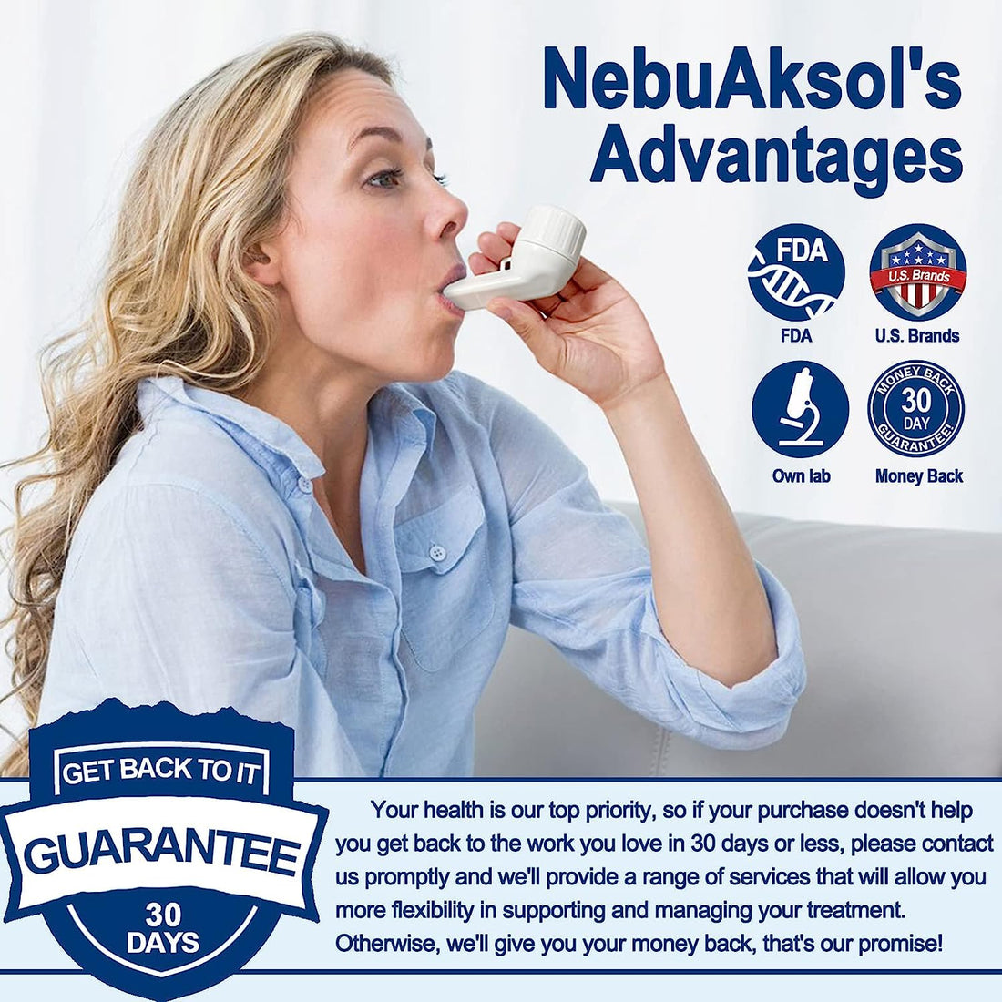 Exercise and strengthen the lungs without the need for medication, making breathing easier