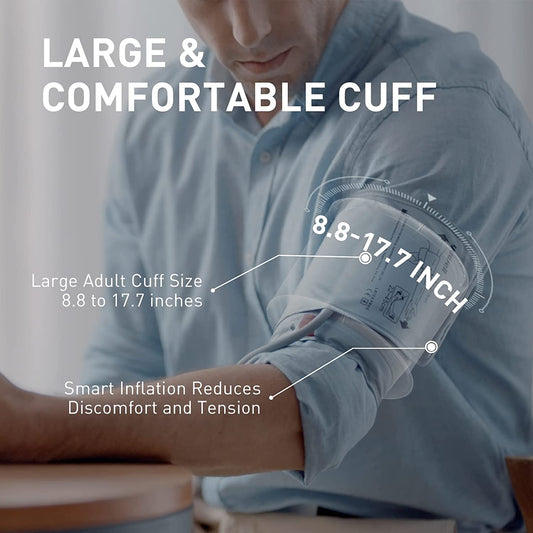 What is the function of memory in electronic blood pressure monitors