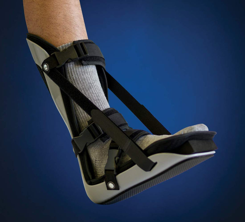 Plantar Fasciitis Adjustable Leg Support Brace Fits Right or Left Foot for Soreness Relief, Foot Pain and Stretching