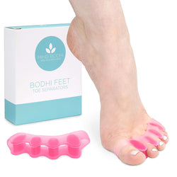 Bodhi Toe Separators to Correct Bunions and Restore Toes to Their Original Shape Bunion Corrector For Women Men Pink