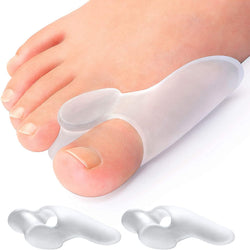 Bunion Cushion Protector, 10 Packs of Bunion Corrector Pads with Separator for Big Toe Gel Shield for Foot Pain Relief