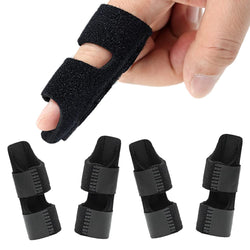 4 Pcs Trigger Finger Splints,Finger Brace,Finger Knuckle Immobilization,Broken Finger Protector, Broken Fingers Straightening