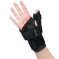 Humb Splint for Right & Left Hand, Reversible Thumb Brace for Arthritis Pain And Support, Thumb Stabilizer for Sprains,Black
