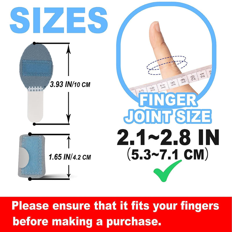 5 Pcs Trigger Finger Splints: 5 Single Straps Finger Splint Support Brace Kit, Finger Straightener, (Light blue, Grayish-green, Light pink, Magenta, Dark gray.)