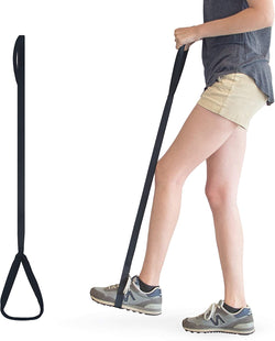 Leg Lifter Strap, 40 inches with Durable SS304 Foot Loop-Mobility Aid for Disables and Elderly,Durable Tool for Hip&Knee Surgery Recovery