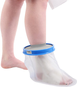Bath & Shower Cast & Wound Covers Foot & Ankle - Water Proof Foot Cast Cover for Shower  Watertight Foot Protector