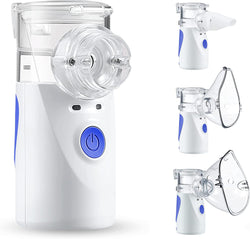 Portable Nebulizer, Nebulizer Machine for Adults & Kids with Two Modes, Mini Steam Inhaler for Breathing Problems, Used Indoor and Outdoor