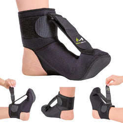 Plantar Fasciitis Night Sock | Soft Stretching Boot Splint for Sleeping, Achilles Tendonitis Foot Support Brace