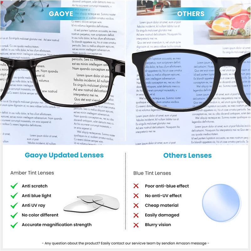 5-Pack Reading Glasses Blue Light Blocking,Spring Hinge Readers for Women Men Anti Glare Filter Lightweight Eyeglasses 5 Pack Mix Color