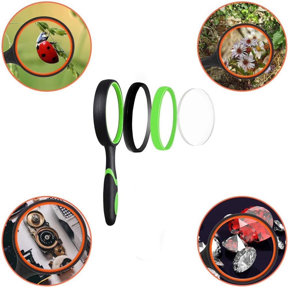 Magnifying Glass,10X 30X Handheld Reading Magnifying Glass...