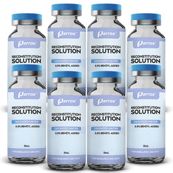 Lab Grade Reconstitution Solution 30mL 8 Pack Glass Vials Bulk Research Supply Only